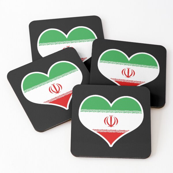 Item preview, Iran Flag Heart designed and sold by PKHalford.