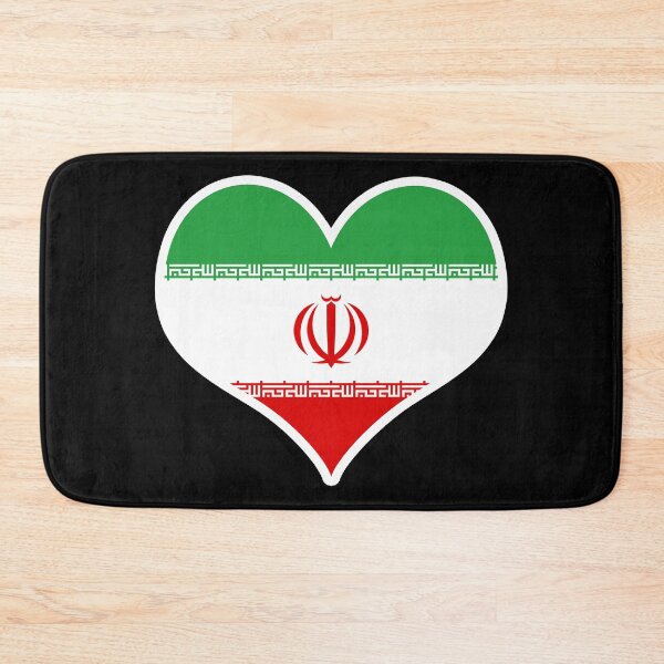 Item preview, Iran Flag Heart designed and sold by PKHalford.