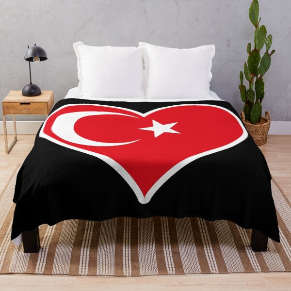 Item preview, Turkey Flag Heart designed and sold by PKHalford.