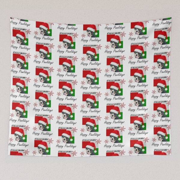 Item preview, Happy Pawlidays – Christmas Appenzeller Sennenhund Dog Design w/ Santa Hat designed and sold by platinumblks.