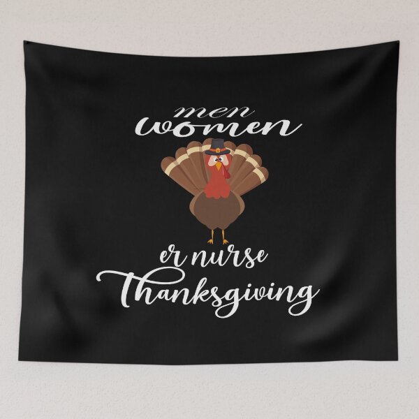 Item preview, Men Women Er Nurse Thanksgiving designed and sold by Medyahshop ⭐️⭐️⭐️⭐️⭐️.