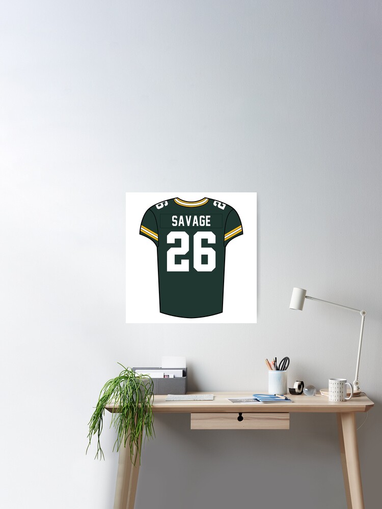 Darnell Savage Alternate Jersey Sticker for Sale by designsheaven