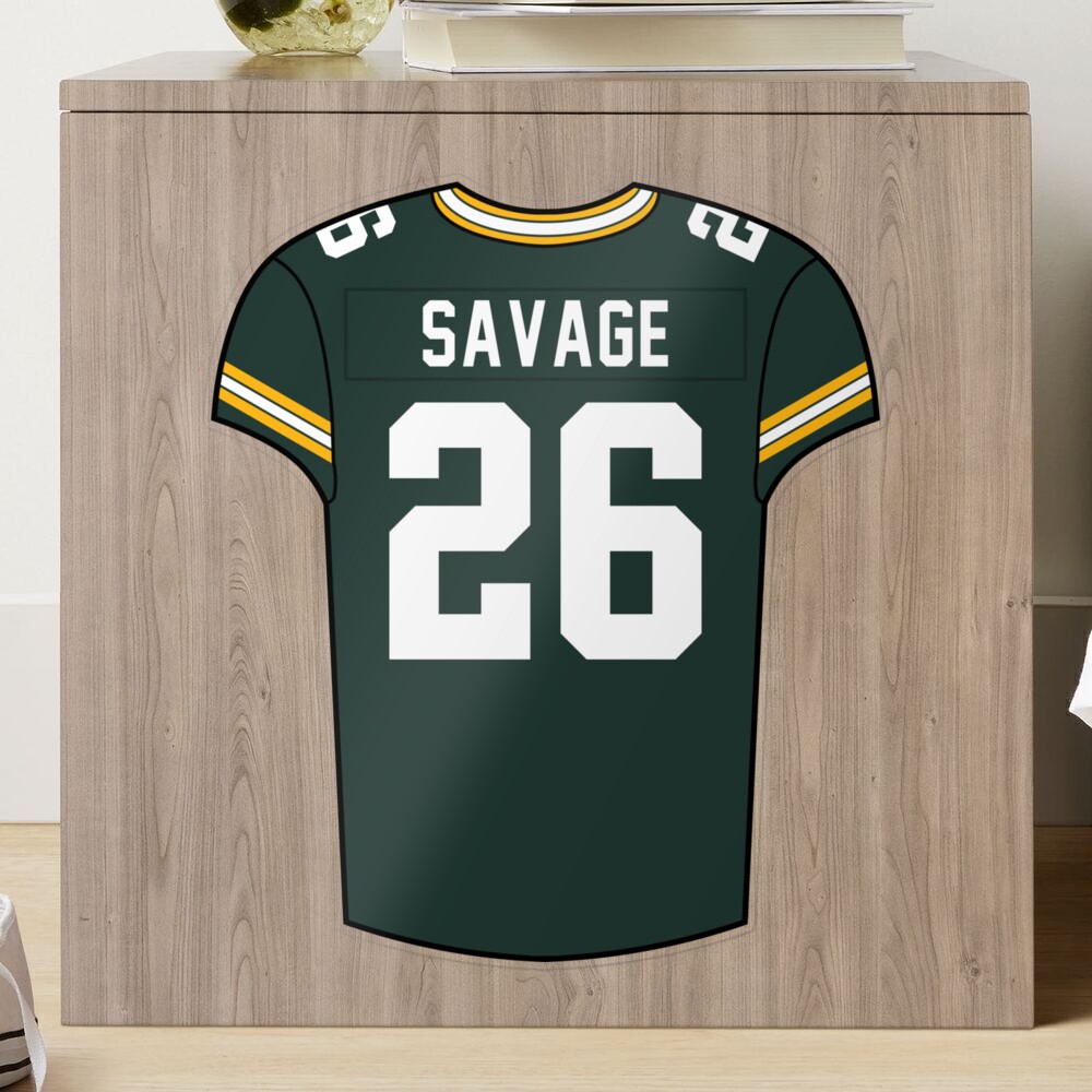 Darnell Savage Away Jersey Sticker for Sale by designsheaven