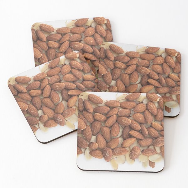 Item preview, Sliced almond texture 2 designed and sold by flamendes.