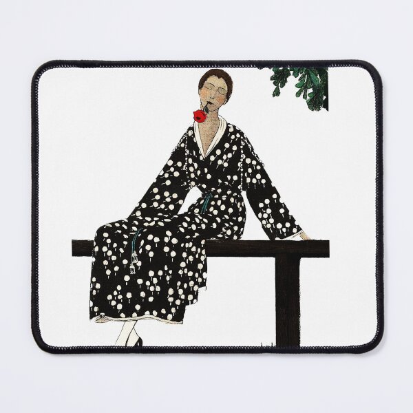 Item preview, Lady on Bench with Rose designed and sold by mrtom414.