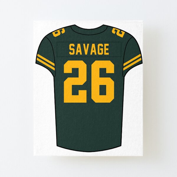 Aaron Rodgers Home Jersey Poster for Sale by designsheaven