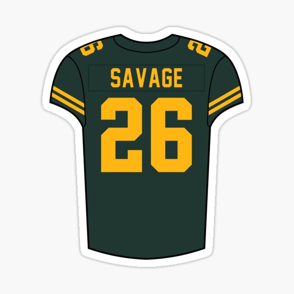green bay savage jersey