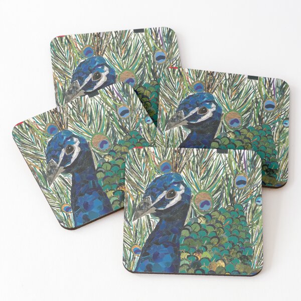Item preview, Peacock Collage designed and sold by Audrey Abbe.