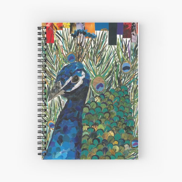 Aperçu de l'œuvre Paon Collage créée et vendue par Audrey Abbe.