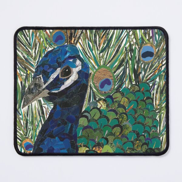 Item preview, Peacock Collage designed and sold by Audrey Abbe.