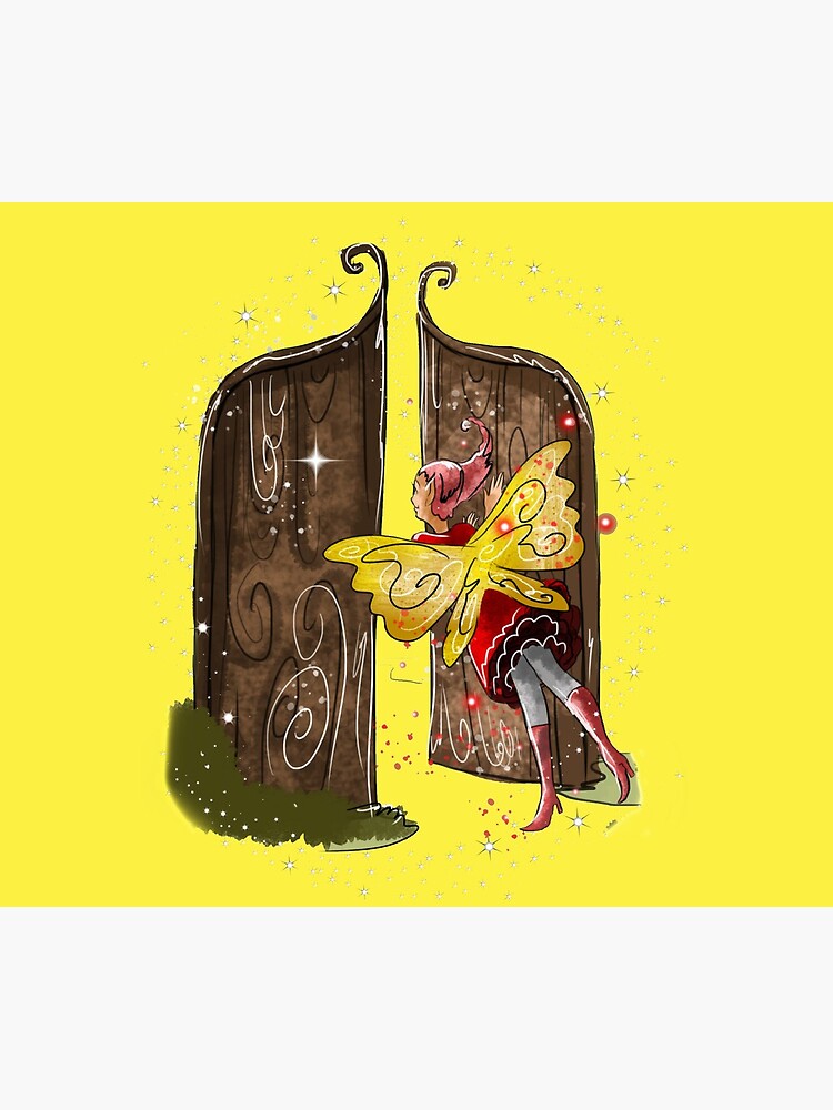 Thumbnail 5 of 5, Mouse Pad, Gelsey the Gate Fairy™ designed and sold by TeelieTurner.