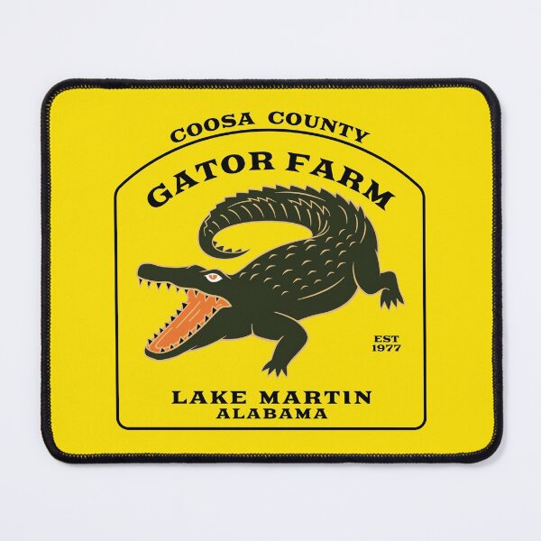 Item preview, Lake Martin • Coosa County Gator Farm designed and sold by AlabamaLakeLife.