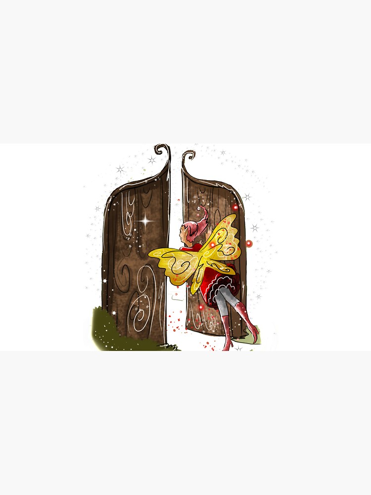Thumbnail 6 of 6, Bucket Hat, Gelsey the Gate Fairy™ designed and sold by TeelieTurner.