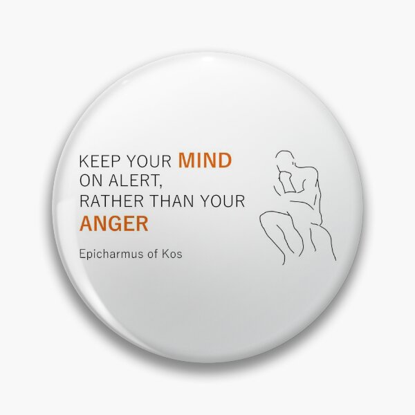 Item preview, Epicharmus Anger Quote Light designed and sold by grphilosopher.