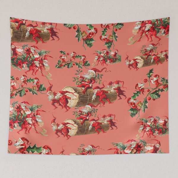 Item preview, Elf Christmas Pattern designed and sold by Vintage by Kaya.