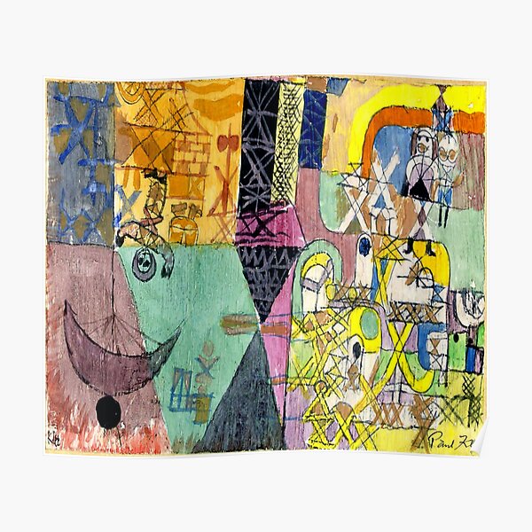 Paul Klee - Artistes asiatiques avec signature | Inspiré de Klee Poster