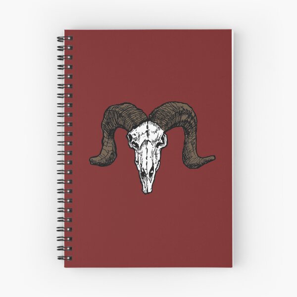 Item preview, Ram Skull Graphic Illustration designed and sold by WhatWhatDesigns.