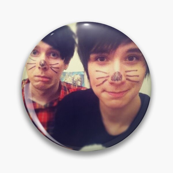 Item preview, dan and phil cat whiskers designed and sold by maddybws.