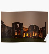 Houghton House, Bedfordshire abstract Poster