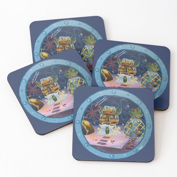 Item preview, Christmas Spongebob Porthole  designed and sold by diaphona.