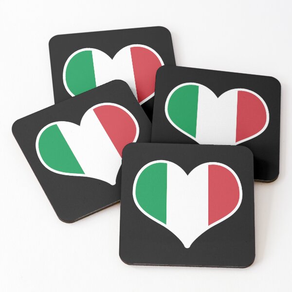 Item preview, Italy Flag Heart designed and sold by PKHalford.