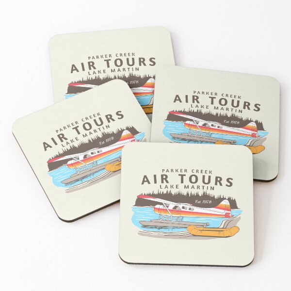 Item preview, Lake Martin • Parker Creek • Retro Air Tours designed and sold by AlabamaLakeLife.