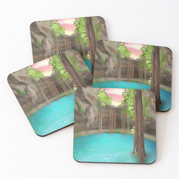 Item preview, Cancun Cenote Print | Mexico | Travel Poster | Oxman | Valladolid | Playa del Carmen | Tulum | Wall Art | Poster | Gift | designed and sold by SmashingInkster.