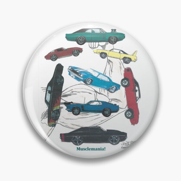 Item preview, Muscle cars  //  Musclemania! designed and sold by Imagin8er.