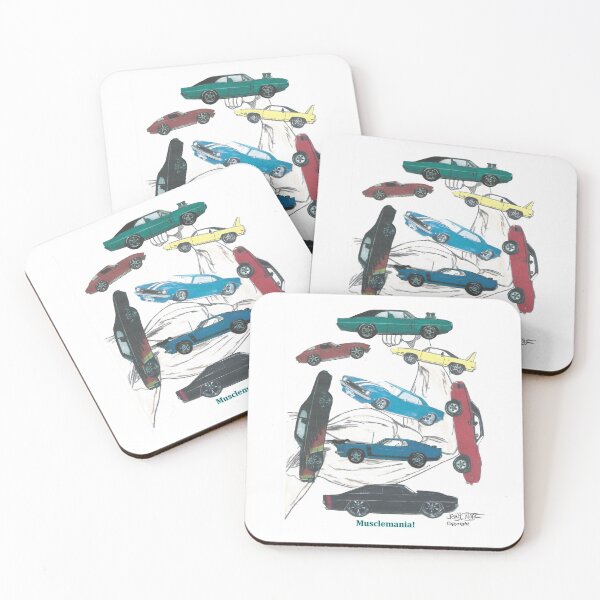 Item preview, Muscle cars  //  Musclemania! designed and sold by Imagin8er.