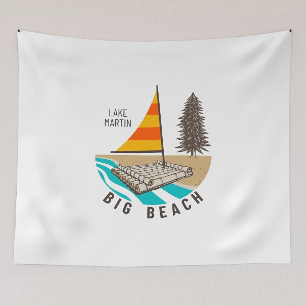 Item preview, Lake Martin • Big Beach designed and sold by AlabamaLakeLife.