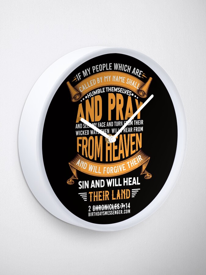Alternate view of Bible Verse Clock