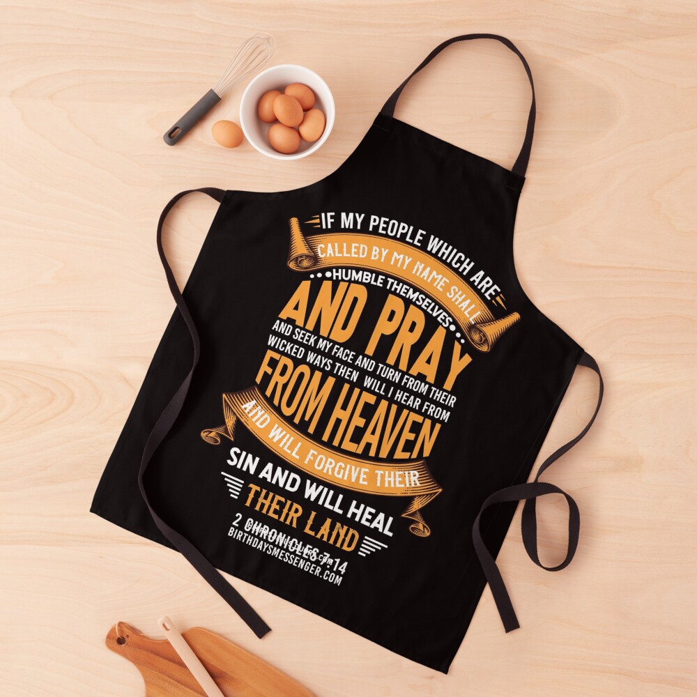 Bible Verse Apron