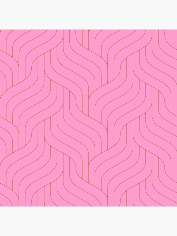 Thumbnail 4 of 4, Clock, Pink Cable Knit Pattern- Pattern designed and sold by Lisa Thomas.