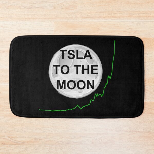 Item preview, TSLA to the Moon designed and sold by LightningJelly.