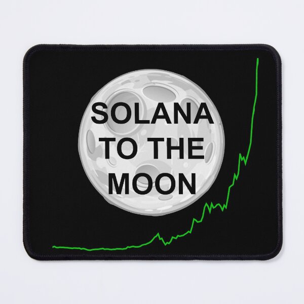 Item preview, Solana to the Moon designed and sold by LightningJelly.