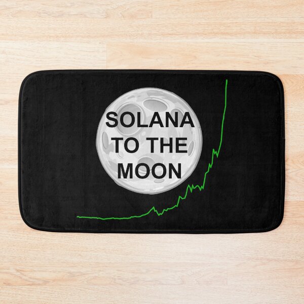 Item preview, Solana to the Moon designed and sold by LightningJelly.