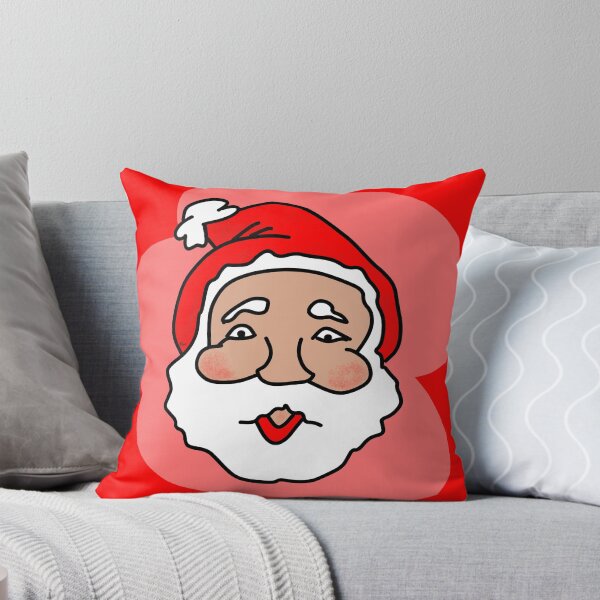 Santa Claus - Christmas Art Throw Pillow
