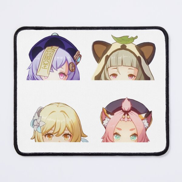 Item preview, Mini Genshin peekers designed and sold by -Azuki-.