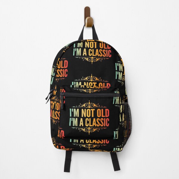 Item preview, I'm Not Old I'm A Classic Green Red Gradient Typography Funny Quotes in Normal Style designed and sold by Vasabi88.