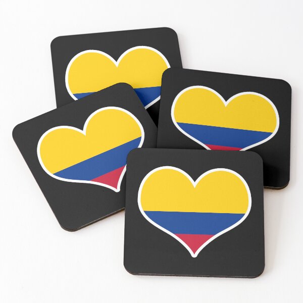 Item preview, Colombia Flag Heart designed and sold by PKHalford.