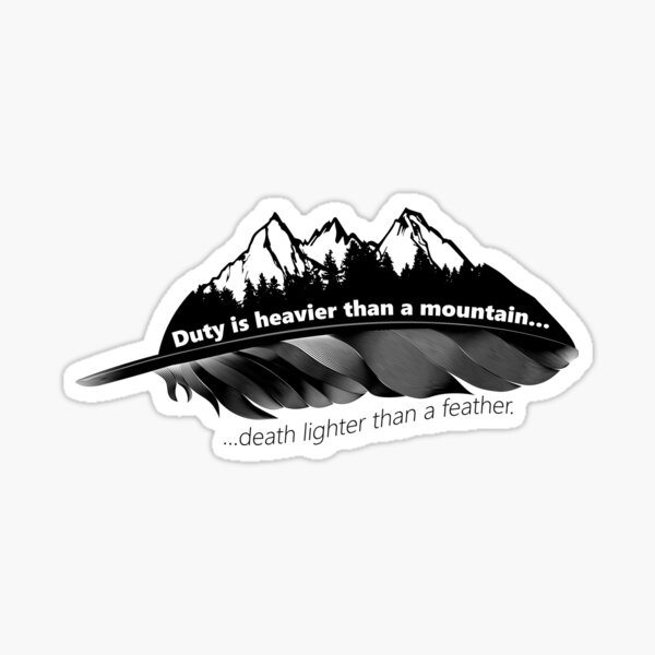 Death & Duty Sticker