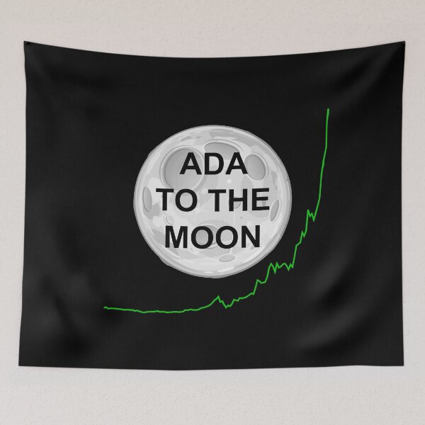 Item preview, Cardano to the Moon designed and sold by LightningJelly.