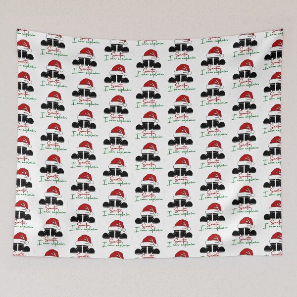 Item preview, santa i can explain 6 designed and sold by Nikmay Design.