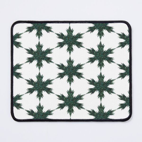 Item preview, Snowflakes Green Rose Star by Iritof designed and sold by iritof.