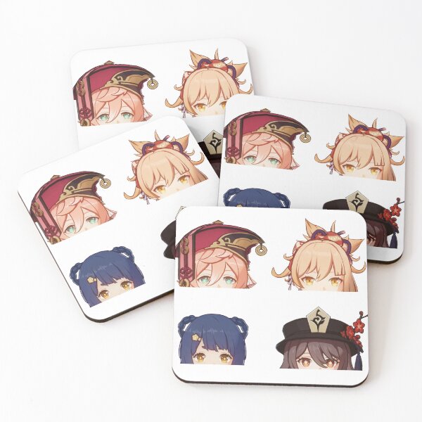 Item preview, Pyro Genshin peekers designed and sold by -Azuki-.