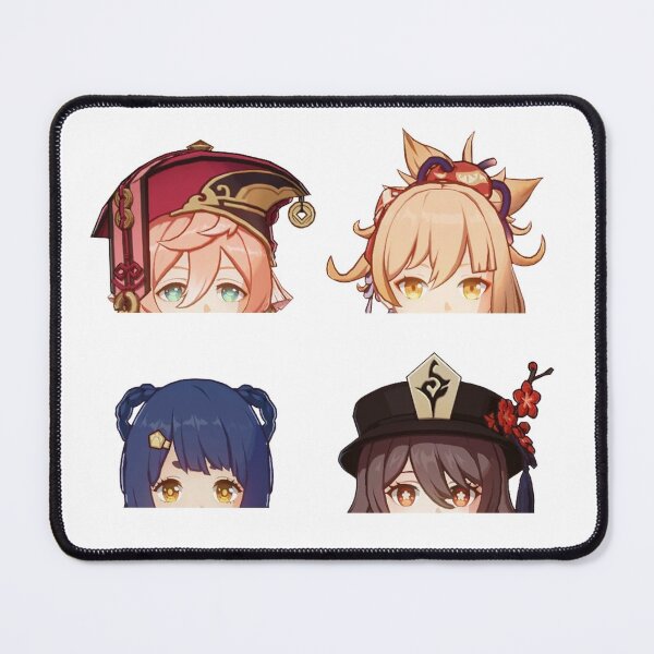 Item preview, Pyro Genshin peekers designed and sold by -Azuki-.