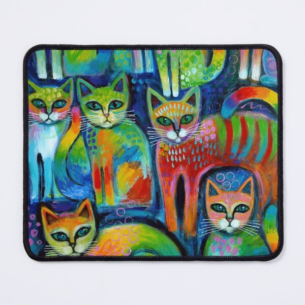 Item preview, Nine Pussycats designed and sold by Karin Zeller.