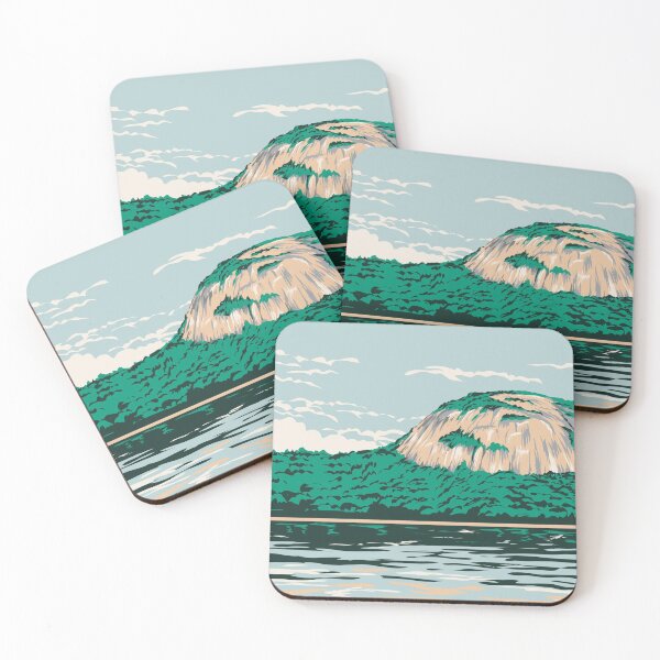 Item preview, Antelope Island State Park Located in Antelope Island Great Salt Lake Utah USA WPA Poster Art designed and sold by patrimonio.