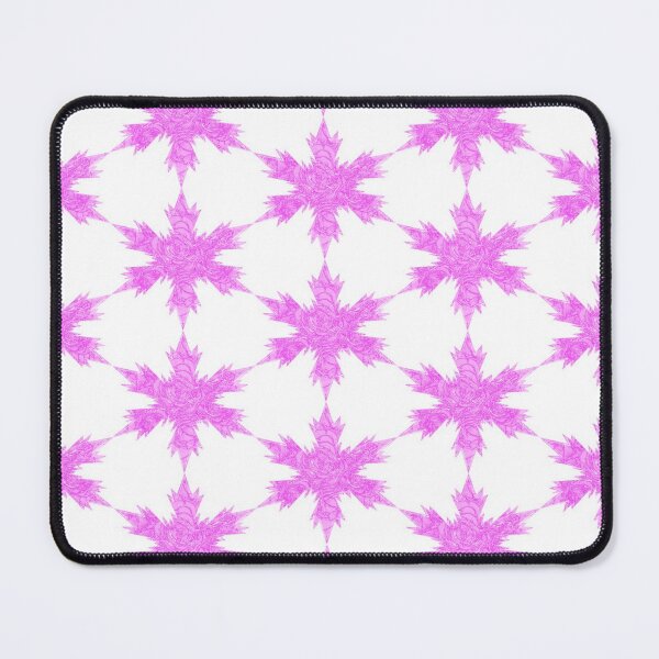 Item preview, Snowflakes Pink Rose Star by Iritof designed and sold by iritof.