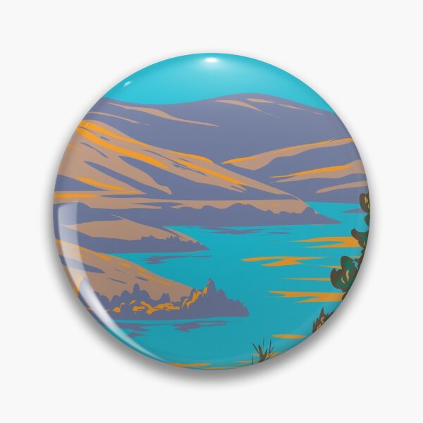 Item preview, Bear Lake State Park Along the Shore of Rendezvous Beach Utah USA WPA Poster Art designed and sold by patrimonio.